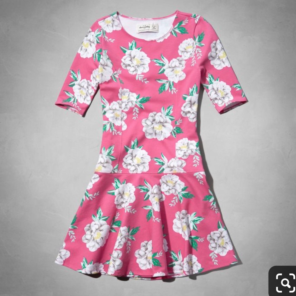 NWT abercrombie kids Pretty Floral Slater Dress 14